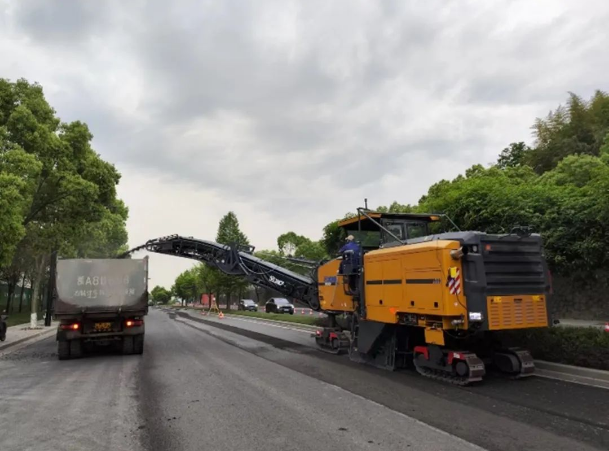 “舊貌換新顏,喜迎亞運會”—— 徠卡3D銑刨應用于舊路改造